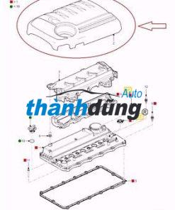 Alternative view of NẮP ĐẬY MẶT MÁY HYUNDAI ELANTRA