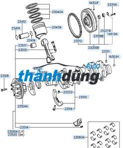 BÁNH ĐÀ SSANGYONG ACTYON 2008 | 6650302205 - Ảnh 4