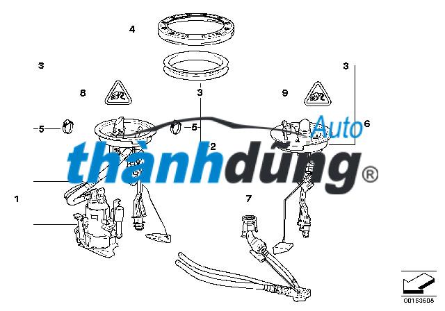 CẢM BIẾN BÁO XĂNG MITSUBISHI PAJERO 1996 - Ảnh 3
