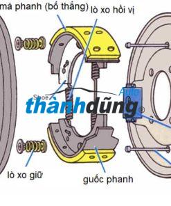 ĐỜ LU PHANH SAU DAIHATSU TERIOS 2003 | 47550B4010 - Ảnh 4