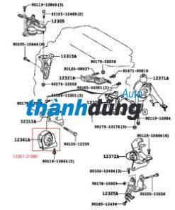 CHÂN MÁY SỐ 2 KIA SPECTRA 2005 - Ảnh 3