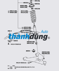BÁT BÈO GIẢM XÓC TRƯỚC CHEVROLET CRUZE LTZ | 13505131 - Ảnh 4