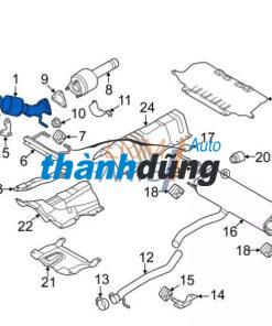 ỐNG XẢ (BÔ) DOẠN GIỮA DAEWOO LACETTI 2011 |  96553591 - Ảnh 3