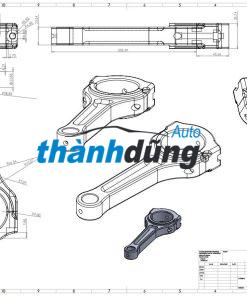 BẠC BIÊN BẠC BALIE PEUGEOT 207 |  0606W9 - Ảnh 3