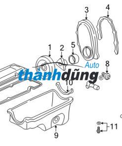 PHỚT ĐUÔI TRỤC CƠ MAZDA 323 2001 | BP0511312 - Ảnh 3