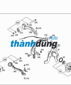 CÀNG CONG TRƯỚC MERCEDES SLK350 | A2043303211 - Ảnh 3