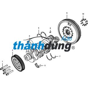 PULY TRỤC CƠ DAEWOO LACETTI SE 2009 | 55565300 - Ảnh 4