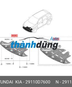 LÒNG DÈ CHẮN BÙN TRƯỚC HYNDAI ACCENT 2006-2010 | 868111E000 - Ảnh 4