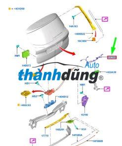 TY ĐỠ CỐP SAU TOYOTA FOTUNER 2006 | 689600K251 - Ảnh 3