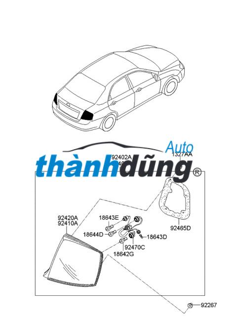 ĐÈN CỐP PHỤ CHEVROLET CRUZE 2015 | 09013468 - Ảnh 4
