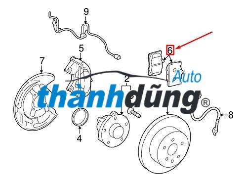 MÁ PHANH TRƯỚC MG5 1.5 CVT | 10235749 - Ảnh 3