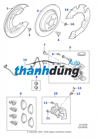 MÁ PHANH TRƯỚC MG5 1.5 CVT | 10235749 - Ảnh 4