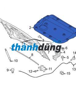 TẤM CÁCH NHIỆT NẮP CAPO FORD RANGER 2021 | LB3B4116746BA - Ảnh 4