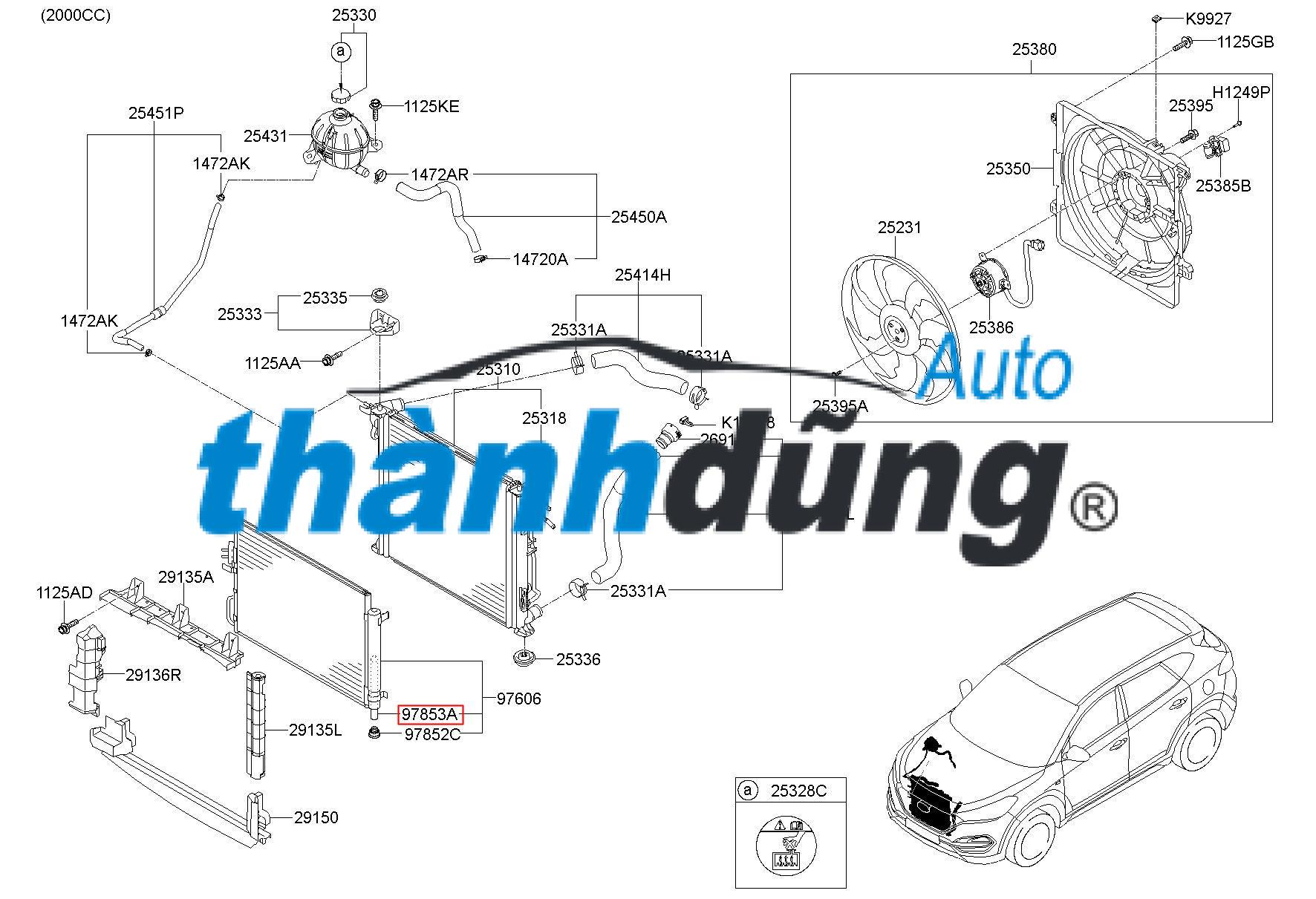 PHIN LỌC GA XE RENAULT KOLEOS 2.5L | 7678459RMP - Ảnh 3