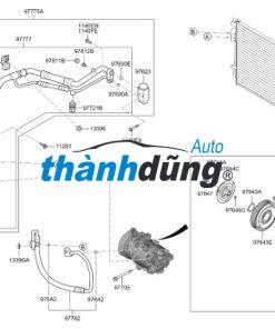 VAN ĐUÔI LỐC LẠNH XE MAZDA 3 2022 | BDGH61450V - Ảnh 3