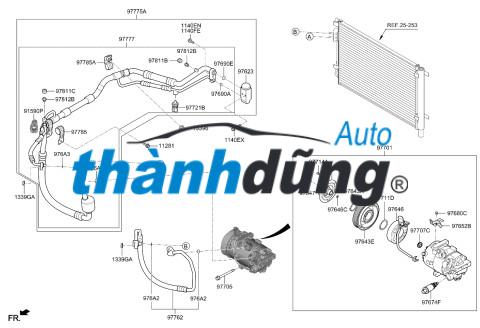 VAN ĐUÔI LỐC LẠNH XE MAZDA 3 2022 | BDGH61450V - Ảnh 3