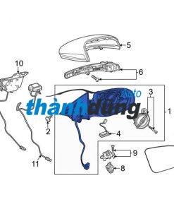 XI NHAN GƯƠNG FORD TRANSIT 2016-2020 - Ảnh 4