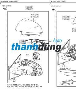 XI NHAN GƯƠNG FORD TRANSIT 2016-2020 - Ảnh 3
