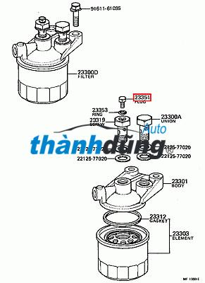LỌC NHIÊN LIỆU 2 VÒI SSANGYONG REXTON 2008 | CN3C159B328BA - Ảnh 4