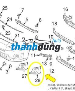 Alternative view of BA ĐỜ SỐC TRƯỚC DAEWOO MAGNUS 2003