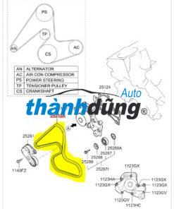 DÂY CUROA TỔNG FORD FOCUS 2008 - Ảnh 4