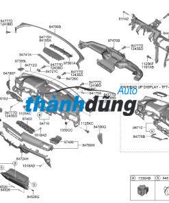 CỬA GIÓ ĐIỀU HÒA GIỮA TOYOTA CAMRY 2009 - Ảnh 4