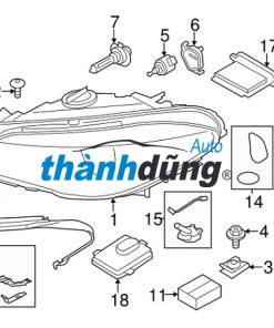 BÓNG ĐÈN PHA H4 HYUNDAI ACCENT - Ảnh 3