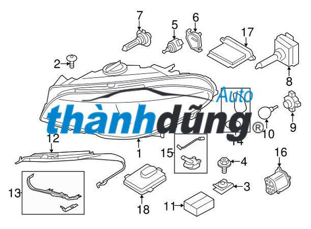 BÓNG ĐÈN PHA H4 HYUNDAI ACCENT - Ảnh 3