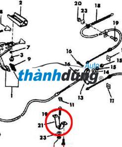 DÂY THẮNG TAY ISUZU DMAX 2009 | 8980070111 - Ảnh 3