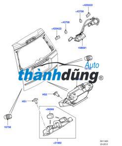 Ổ NGẬM CỐP HẬU INFINITI QX70 2014-2017 | 905006FL0A - Ảnh 4