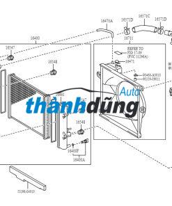 THÂN VAN HẰNG NHIỆT DAEWOO GENTRA 2005-2009 - Ảnh 4