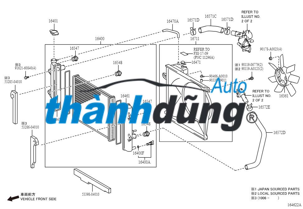 THÂN VAN HẰNG NHIỆT DAEWOO GENTRA 2005-2009 - Ảnh 4