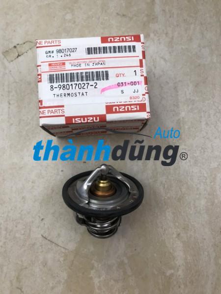 van hằng nhiệt xe isuzu dmax