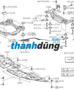 CHẮN BÙN ĐỘNG CƠ HYUNDAI SANTAFE 2019 | 29110S1000 - Ảnh 4