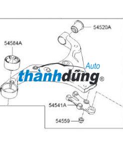 CÀNG A TRƯỚC PHẢI XE DAEWOO MANGUS | 96389492 - Ảnh 3