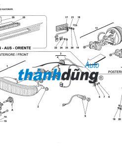 ĐÈN GẦM TRÁI DAEWOO NUBIRA 2005 | 96272109 - Ảnh 3