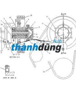DÂY CUROA TỔNG XE HYUNDAI SANTAFE 2006 - Ảnh 4