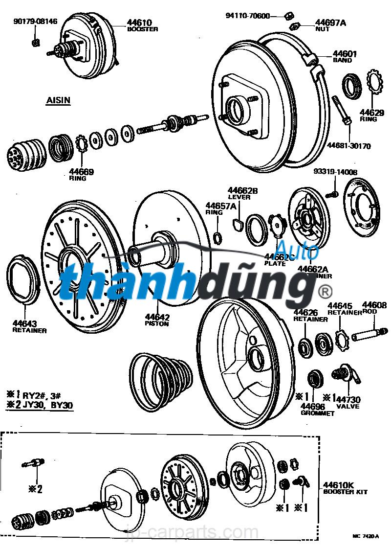 BẦU SERVO THẮNG FORD EVEREST 2018 | EB3C2B195XE - Ảnh 4