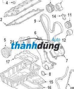 PHỚT ĐUÔI TRỤC CƠ MAZDA 323 2001 | BP0511312 - Ảnh 4