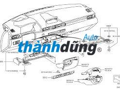 ĐỒNG HỒ TÁP LÔ FORD LASER 2005 | BG3B55430B - Ảnh 4