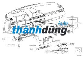 ĐỒNG HỒ TÁP LÔ FORD LASER 2005 | BG3B55430B - Ảnh 4