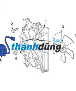 CÁNH QUẠT LY TÂM ISUZU DMAX 2012-2021 - Ảnh 3