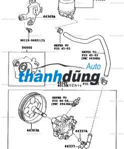 ỐNG DẦU TRỢ LỰC LÁI TOYOTA CAMRY 2.0 2011 | 4434806340 - Ảnh 3