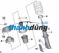 ĐỆM LÒ XO PHUỘC NHÚN SAU CHEVROLET CRUZE | 90538496 - Ảnh 4