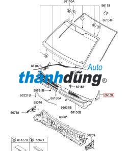 ỐP CHÂN GƯƠNG PHẢI CHEVROLET ORLANDO 2015 | 95228548 - Ảnh 4