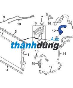 ỐNG NƯỚC TRÊN CHEVROLET AVEO T250 2012 | 96806979 - Ảnh 3