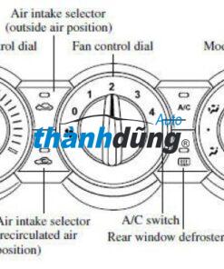 NÚM ĐIỀU KHIỂN MÁY LẠNH FORD ESCAPE 2009 | EV4861197A - Ảnh 3