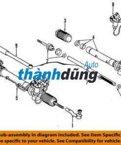 PHỚT (SEAL) THƯỚC LÁI HYUNDAI STAREX 2005 | 577904AA00 - Ảnh 3