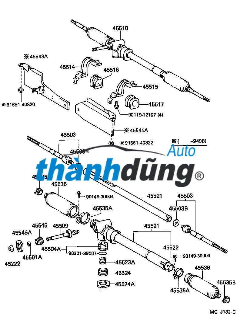 PHỚT (SEAL) THƯỚC LÁI HYUNDAI STAREX 2005 | 577904AA00 - Ảnh 2