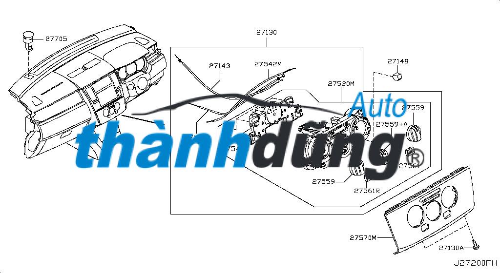 CÔNG TẮC MÁY LẠNH CHEVROLET SPARK 1.2 2014 | 42574858 - Ảnh 3